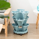  Vertical Planting Stackable Tower Vegetable Flower PP Hydroponic Pot