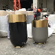  Factory Wholesale Hotel Home Decor Metal Planter Flower Pots Stainless Steel Color Vase