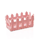  Color Plastic Fence Flower Pot (KD1151)