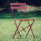  Garden Outdoor Furniture Metal Folding Patio Chair Modern French Bistro Furniture