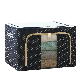  66L Foldable Clothes Organizer Waterproof Oxford Fabric Storage Box