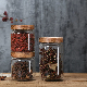  High Borosilicate Airtight Glass Storage Jar with Bamboo Lid Kitchen Dried Fruit Food Grains Storage Glass Jars