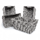  Set of 4 Paper Rope Gift Hamper Shelf Storage Baskets Storage Bin