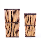 Large Bamboo Floor Vase Wood Flower Pot for Living Room
