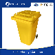  240 Liter Outdoor Movable Garbage Storage Bins Waste Dustbin Plastic Trash Bin with Wheels