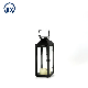  Factory Direct Sales Nordic Wrought Iron Glass Wind Lamp Romantic Creative Wedding Horse Lamp Skeletonized Vintage Candlestick Ornaments