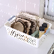  Multi-Use Large Capacity Storage Bin for Kitchen Accessories Junk Shelves Plastic Hollow out Food Storage Organizer Basket