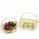 Mini Portable Bamboo Storage Fruit Basket