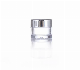  UV Coating Metallic Silver 15ml 30ml Plastic Nail Beauty Powder Jar for Cosmetic