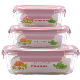High Borosilicate Glass Preservation Bowl Lunch Container for Microwave Oven manufacturer