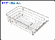  Custom Drainer Stainless Steel Wire Mesh Tray Basket Dish Drying Rack Wire Basket for Kitchen Cabinets