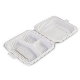 Biodegradable 3 Compartment 1000ml Disposable Food Container for Lunch