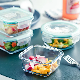 Children′s Food Containers Transparent Glass Lunch Box