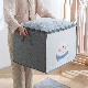  Large Household Durable Folding Non-Woven Quilt Storage Bag for Clothes Organizer Clothes Quilts Storage Bag Zipper