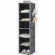 6-Shelf Grey Closet Hanging Storage Shelves