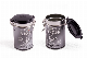  Airtight Coffee and Tea Tin Box with Metal Clip