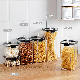  Eco-Friendly Airtight Plastic Dry Food Container Airtight Canister Storage Box