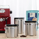  Stainless Steel Vacuum Seal Storage Coffee Bean Container 1200ml 1500ml 1800ml Airtight Coffee Canister
