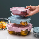  BPA Free Airtight Glass Food Storage Containers, Glass Meal Prep Containers, Glass Lunch Bento Boxes with Bamboo or PP Lids