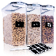  Plastic Cereal Storage Airtight Large Container BPA Free Cereal Storage Box