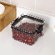  Kitchen Vacumn Transparent Small Pet Food Beans Storage Container Plastic Pop Container Airtight Food Storage Box