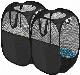  Foldable Mesh Popup Laundry Hamper with Reinforced Carry Handles