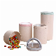  Bamboo Fiber Food Storage Tank Kitchen Dry Goods Sealed Grain Round Sealed Tanks