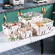  Plastic Storage Box Double Sealed Kitchen Storage Items Refrigerator Drainage Basket Wbb18800