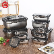  304 Stainless Steel Environmentally Leakproof Airtight Lunch Box Food Storage Container Set with Locking Lid