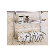  Condiment Storage Rack Double Layer Spice Jars Rack Kitchen Storage Holder Multifunction Kitchen Organizer Storage Shelf Rack