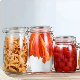  Glass Sealed Jar Household Food Grade Stainless Steel Buckle Sealed Storage Jar