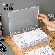  Stackable Transparent Plastic Receipt Storage Box Invoice Storage Container for Office Desk