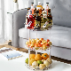 Rotating Spice Rack Kitchen Seasoning Bottle Fruit Cosmetic Storage Rack