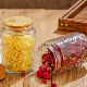  Patterned Candy Snacks Tea Glass Sealed Jar