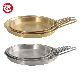  Custom Kitchenware Stainless Steel Dinner Plate Outdoor Camping Barbecue Food Dish Tray Plate