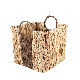 Natural Hand-Woven Household Daily Clothes Towel Sundries Storage Basket