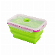  2020 New Green Silicone Food Storage Box
