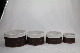  Wholesale Collapsible Bamboo Baskets Cube with Lining Storage Bin for Organizer Toys Sundries