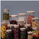 Custom Glass Storage Jar Seal Lid Jar Bamboo Lid