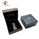  Personalized Hot Selling Custom Logo Leatherette Brown Color Gift Package Box Perfume Packing Box Jewelry Gift Case