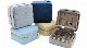  Plush Velvet Fabric Custom Logo Portable Travel Carrying Ring Necklace Storage Box