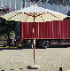 Lapacho Teak Wood Garden Pool Umbrella Parasol Nature Sunshade manufacturer