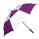  Wholesale OEM Purple Color Automatic Heavy Duty Golf Rain Umbrella for Outdoor Activities