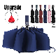 Customized Windproof Paraguas Fully Automatic Reverse Inverted 3 Fold Umbrella for Car