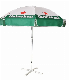 Custom Outdoor Large Fold Advertising Parasol Patio Pool Sun Umbrella Steel manufacturer