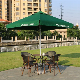  Natureshield Square Outdoor Umbrella with Base - Versatile Shade and Rain Protection