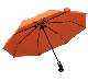  Stock Travel Automatic Orange Factory Wholesale Lady Women Gift Pongee Auto 3 Fold Umbrella (397AC)