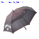  Long Handle Customized Umbrella for Gift Print Black Golf Umbrella