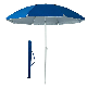  Custom Logo Printed Outdoor Advertising Cheap Windproof & Sunshade Full Color Beach Umbrella