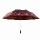  27 Inch 8 Panel Double Layer Polyester Auto Open 2 Fold Rian Umbrella Guatemala Popular Promotion Gift